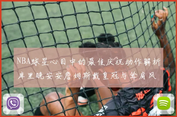 NBA球星心目中的最佳庆祝动作解析库里晚安安詹姆斯戴皇冠与耸肩风采